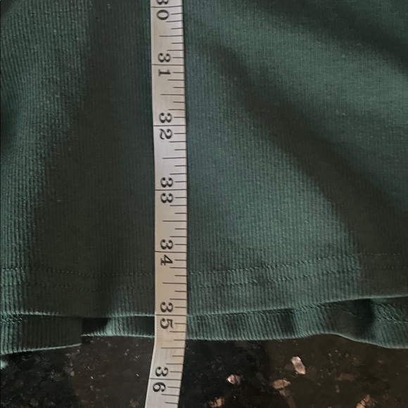 OGL Plantive Deep Green Long Sleeve Dress - Picture 10 of 10